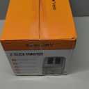 RAMJOY Toaster 2 Slice, Extra Wide Slot Toaster for Bagels, Bread, Waffles, 7 Shade Settings, 4 Main Functions, Removable Crumb Tray, 900 Watts Toasters, Brushed Stainless Steel