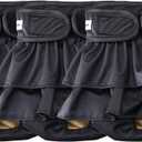 Reusable Dog Diapers Female Washable, Premium Doggie Diaper for Dogs, Pack of 3, Highly Absorbent Extra Large Dog Diaper for Heat, Incontinence and Puppy Training (XL)