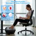 Vibration Plate Exercise Machine for Lymphatic Drainage, Whole Body Fitness Workout Equipment Stand Shake Board Sport Gym for Weight Loss Fat Burner for Women Men