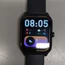 Tensky Smart Watch for Men/Women, 1.85'' HD Activity Smartwatch for Android/iPhone/Samsung/(Bluetooth Call), Alexa Built-in, 100+ Sport Modes Fitness Digital Tracker, Sleep/Heart Rate/SpO2 Monitor (small, Black)