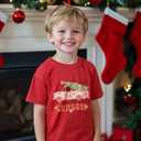 Toddler Girls Christmas Shirt for Boys Kids Ugly Xmas T-Shirt Short Sleeve Cotton Tee Top 2-8 Years