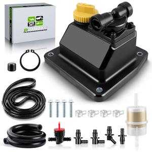24 559 02-S Fuel Pump for Kohler CH18 CH19 CH20 CH22 CH23 CH25 CH640 CH730 Replaces 24-559-03-S 24 559 05-S 24-559-08-S 24-559-10-S with Fuel Filter with Generator Fuel Tank Shut off Valve