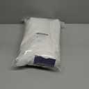 100% Cotton Percale Fitted Sheet Full Size, 8-15" Deep Pocket Cooling Bottom Sheet, Breathable Soft & Crisp Fitted Sheet Only with 4 Corner Straps (Full, White)