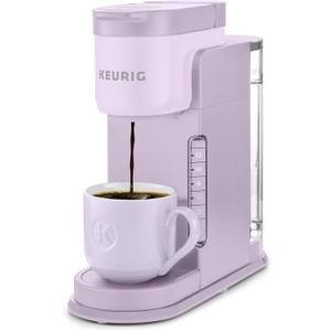 Keurig K-Express Single Serve K-Cup Pod Coffee Maker, 3 Brew Sizes, Strong Button Feature, 42oz Removable Reservoir, Lavender