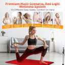 BENBER Red Light Therapy Mat for Body, 660nm & 850nm Infrared Light Therapy Pad, Wearable Wrap with Timer Remote Control for Back Waist Belly, Premium TPU, 60W High-Power, 41.7" x 23.6"