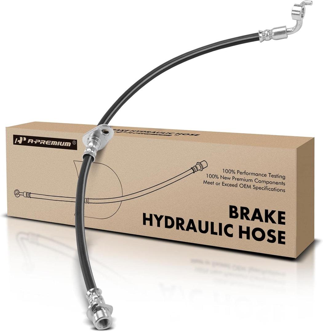 A-Premium Rear Driver Brake Hydraulic Hose Compatible with Select Honda Models - HR-V 2016 2017 2018 2019 2020 2021, FWD - Replace# 01468T7WA00