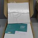 Soundsbay Mass Loaded Vinyl, Soundproof Wall Panels Self-adhesive, 12 Pack Square Mass Loaded Vinyl Soundproofing, 12''x12'' Soundproofing Panels for Walls, Home Office, Recording Studio White