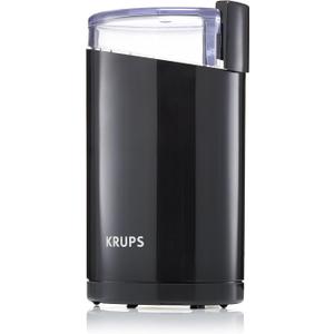 KRUPS Precision Electric Coffee Grinders, 3 oz Capacity, 200W Motor, Stainless Steel Blades for Uniform Grinding of Beans, Herb and Nuts, Coffee and Spice Grinder Electric (Black)