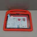 Kids Case for iPad A16 11th Generation 11 Inch 2025/iPad 10th Generation 10.9 Inch 2022, Sanyetral Lightweight Shockproof Cover with Screen Protector/Pencil Holder/Handle/Stand for iPad 10th/11th -Red