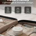 White Noise Sound Machine for Sleep, Portable White Noise Sound Machine with 30 Soothing Sounds, 3 Timers, Night Light, Memory Function for Baby Registry, Adults, Kids, Travel, Home, Office