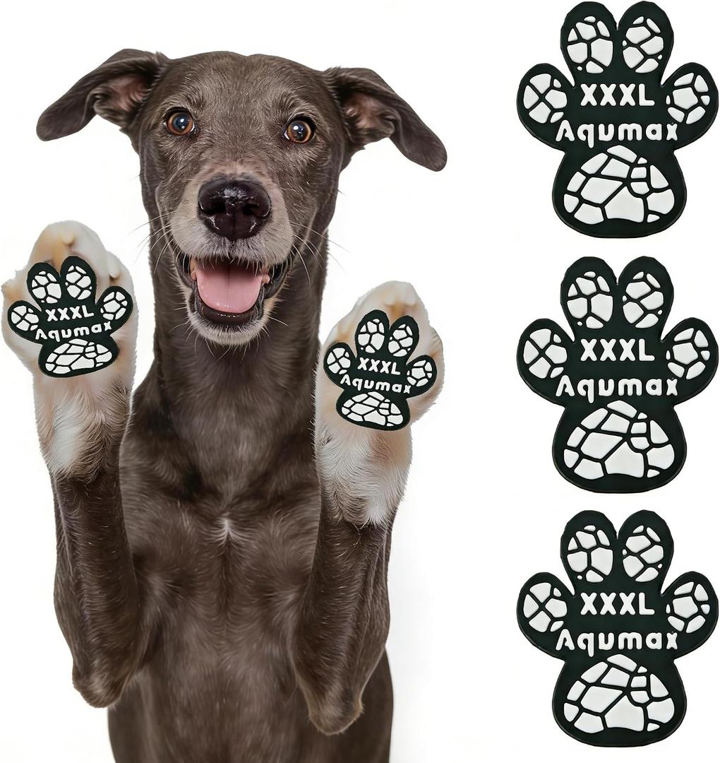Anti-Slip Dog Paw Pads,Toe Grips for Senior Dogs,Dog Paw Protector Pads for Traction, Dog Shoes Alternative for Hot Pavement, Traction Control on Slippery Hardwood Floors 8 Sets (32 pcs)  XXXL