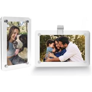 KSXLIUC Car Sun Visor Photo Holder, Universal Magnetic Photo Clip, Decorate Your Car Visor Clip with Personality(Transparent, 2.8x4.7) KSXLIUC Car Sun Visor Photo Holder, Universal Magnetic Photo Clip, Decorate Your Car Visor Clip with Personality(Transparent, 2.8x4.7)