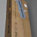 Dual Motor Standing Desk Frame 256 lbs Weight Capacity, Stand up Desk Frame Workstation, Electric Adjustable Legs, 3 Memory Height Settings, with Cable Management Tray, 2pcs Headphone Hook