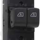 Power Main Window Switch Door Master Control Button Driver Side Compatible with 2004-2012 Nissan Titan, 2005-2007 Nissan Armada, Replaces 25401-ZT10A 25401ZT30A
