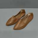 Women's Loafer Flat, Color: Beige, Size: 6
