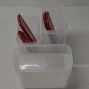 Rubbermaid Rubbermiad Modular Canisters Food Storage, 8-Piece Set, clear