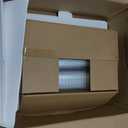 Dessert Shooter Boxes Set Include Transport Boxes Square Mini Dessert Cups Spoons Cupcake Carriers Containers with Windows and Inserts for Bakery Party Supplies(5 oz,Clear,125 Pcs)