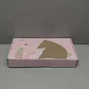 CubesLand Blue Easter Baskets for Easter Eggs Hunt, Boys Easter Basket Lovely Bunny Basket Colorful Woven Basket First Easter Gifts for Boys Babies Kids Children 9.8 x 7.8 x 7.8”