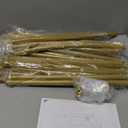 Snughome Arch Backdrop Stand, Set of 2 Metal Balloon Arch Stand (7.2FT+6FT), Gold Wedding Arch Frame for Party, Baby Shower, Holiday, Ideal for Balloon Flower