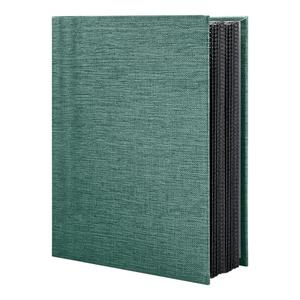 HoneyTolly Photo Album 4x6 100 Pockets for Wedding Gifts,Linen Hardcover Picture Albums for Family Anniversary Baby Vacation Pictures. Pack of 2