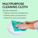 Swedish Wholesale Dishcloths Reusable 8" x 7" Sponge Cloths, Bulk 10 Pack of High Absorbent Cellulose Dish & Kitchen Cleaning Hand Towels, Wring to Dry & Machine Wash, Odor Resistant, Orange