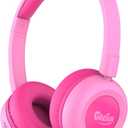 gorsun Kids Bluetooth Headphones,Toddler Headphones with Microphone,85dB Volume Limited,Bluetooth 5.3 Adjustable Lightweight Kids Wireless Headsets for Boy Girl Tablet Travel School