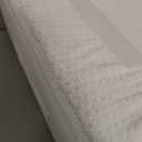 Wedge Pillow for Sleeping & Resting, 24"x24"x10" Memory Foam Cushion with Grey and White Patterned Polyester Cover, Ideal for Bedroom & Living Room  Comfortable Support for Adults