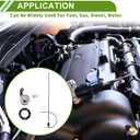 30" Fuel Sending Unit and Gauge Kit Boat Fuel Sending Unit Marine Fuel Sender Unit Metal 1 Set 240-33 Ohm