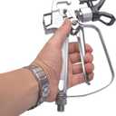 GDHXW W-079 Airless Paint Spray Gun with Spray Guide Accessory Tool and Extension Pole for Airless Paint Sprayer