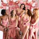 65 Pcs Rose Gold Bridal Shower Decorations,White Pink Rose Confetti Balloons,Bride To Be Banner,Fringe Curtains,Bridal Veil,Bride Sash and Crown hairband for Bachelorette Party Decor (Rose Gold)