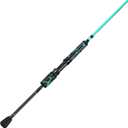 One Bass Spinning Rod & Casting Rod, High Performance IM6 Graphite Fishing Pole for Bass Fishing,2- Piece Desgin for Travel, 6'0"-ML-Fast