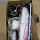 VTech SN5147 Amplified Corded/Cordless Senior Phone with Answering Machine, Big Buttons, 90dB Extra-Loud Visual Ringer, 50dB Audio Assist, Call Blocker, White