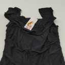 PRETTYGARDEN Women's Summer Off The Shoulder Ruched Bodycon Dresses Sleeveless Fitted Party Club Midi Dress, XL