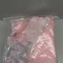 Wicked Glinda Dress Costume for Girls, Pink Tulle and Sequin Witch Dress for Kids ChristmasHalloween Cosplay Costumes (9-10 Years)