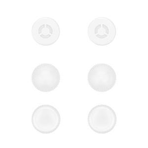 Lenovo Legion Go Joystick Caps  Glacier White Replacement Thumb Grips for Enhanced Gaming Precision Compatible with Nintendo Switch, PS5, Xbox Controllers Enhanced Comfort & Grip