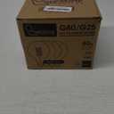 G25 Globe LED Edison Light Bulbs, 6W Equivalent to 60W, 2500K Warm White Flexible Spiral Filament Light Bulbs, Dimmable Vintage LED Bulb, G80 Antique Edison Bulbs, Amber Glass, E26, 4 Pack