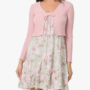 WallFlower womens 2-piece Sweater and Dress Set Size M