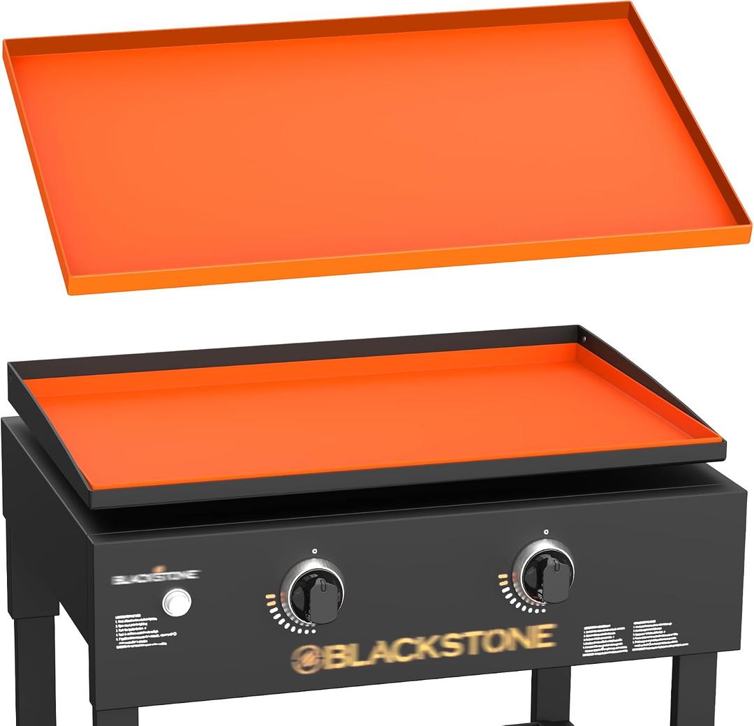 28” Silicone Griddle Mat for Blackstone - Heavy-Duty Food-Grade Griddle Cover & Full Surface Protection, Waterproof, Rust & Dust-Proof, Essential Blackstone Griddle Accessories for Outdoor BBQ