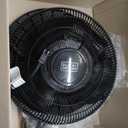 BLACK+DECKER 16" Wall Mount Fan With Remote Control, Oscillating With 3 Speed Settings and Shut Off Timer, Adjustable Tilt Angle, White
