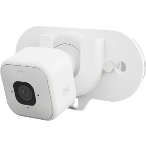 2 x 2 Pack Blink Camera Mount with Strong Suction Cup, No Drill No Screws No Adhesive, Window Mount for Blink Mini 2K+/ Mini 2 /Blink Outdoor 2K+ / All Blink Indoor Cameras (White)