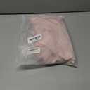 Thermal Underwear Tops for Women Long Sleeve Crewneck Shirts - Fleece Lined Soft Stretch Fitted Baselayer for Winter (Pink)