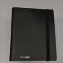 Ultra Pro E-15376 Eclipse 4 Pocket Pro Binder-Jet Black