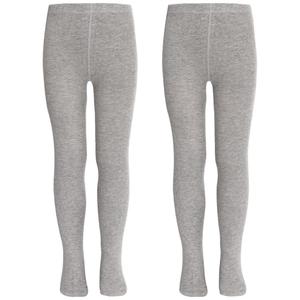 Dxhycc 2 Pack Kids Girls Seamless Cotton Tights School Dress Tights Leggings Stockings for Uniform or Everyday