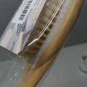 OWIIZI Bath Brush Wooden Curved Long Handle Antiskid Shower Brush for Exfoliating, Natural Bristle Scrubber for Back Use Wet or Dry (Black Non-slip Rubber Grip)