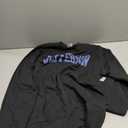 Vintage Jefferson LA Distressed Blue Varsity Style Sweatshirt (Black, S)