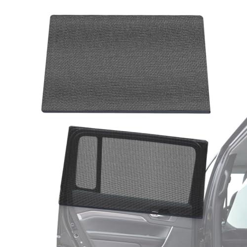 Rear Window Sun Shades for Jeep Wrangler & Gladiator, Breathable Mesh and Stretchy Sun Screen, UV Protection for Babies, Pets, and Outdoor Activities, Fits 1997-2024 Models, Pair