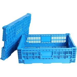 Collapsible Storage Bin Containe43 Liter Transfer box, crate Transit storage of various items (23.6" L x 15.7" W x 7.1" H)