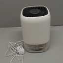 Air Purifiers for Home with H13 Quiet HEPA Filter Up to 1076 Ft for Pet Hair, Odors, Pollen, Smoke, Compact Air Cleaner with 3 Speeds, Timer, Aroma Quiet 360Intake Filter, White