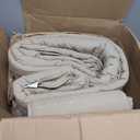 WDCOZY Beige Queen Size Quilt Bedding Sets with Pillow Shams, Cream Tan Lightweight Soft Bedspread Coverlet, Quilted Blanket Thin Comforter Bed Cover for All Season, 3 Pieces, 90x90 inches (Deep Beige (White Cross Stitching))