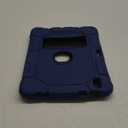 Case for iPad (A16) 11th Generation 11 Inch 2025 / iPad 10th Generation 10.9 Inch 2022, [Built-in Pencil Holder] Heavy Duty Shockproof Rugged Protective Case, Navy Blue2